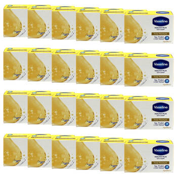 24PK Vaseline Total Moisture Hydrating Soap Cleansing Bar For All Skin Types 75g