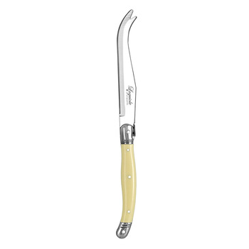 12pc Laguiole Etiquette 23.5cm Cheese Knife - Ivory