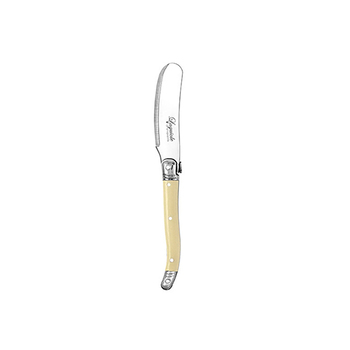 12pc Laguiole Etiquette 15.5cm Pate Knife - Ivory