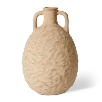E Style Naomi 29cm Cement Plant/Flower Vase Decor - Brown