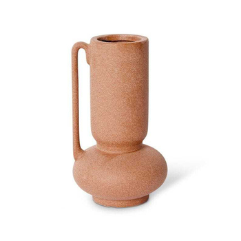 E Style Marcel 25cm Ceramic Flower Vase Decor - Terracotta