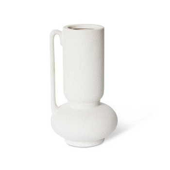 E Style Marcel 25cm Ceramic Flower Vase Decor - White