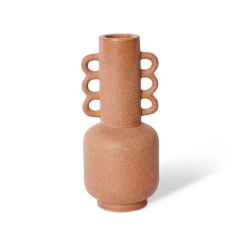 E Style Merrick 29cm Ceramic Flower Vase Decor - Terracotta
