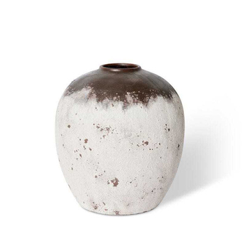 E Style Marlow 42cm Ceramic Plant/Flower Vase Decor - White/Grey
