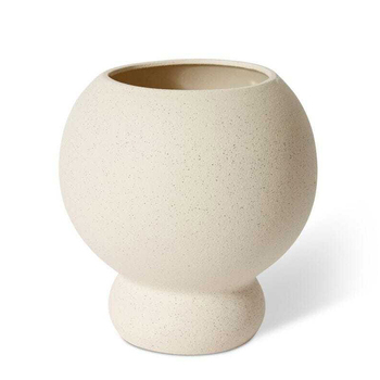E Style Azalea 22cm Ceramic Flower Vase Decor - Cream