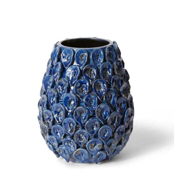 E Style Catalina 22cm Ceramic Plant/Flower Vase Decor - Blue