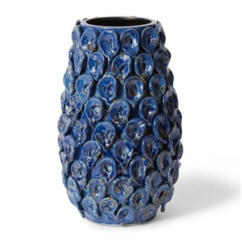 E Style Catalina 28cm Ceramic Plant/Flower Vase Decor - Blue