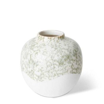 E Style Alameda 19cm Ceramic Flower Vase Decor - Green/White