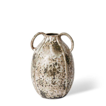 E Style Leanna 23cm Ceramic Flower Vase Decor - Grey