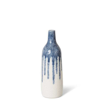 E Style Isla 36cm Ceramic Flower Vase Decor - Blue/White