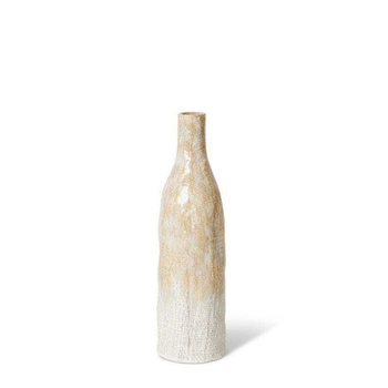 E Style Alcott 42cm Ceramic Flower/Plant Vase Decor - Brown/Cream