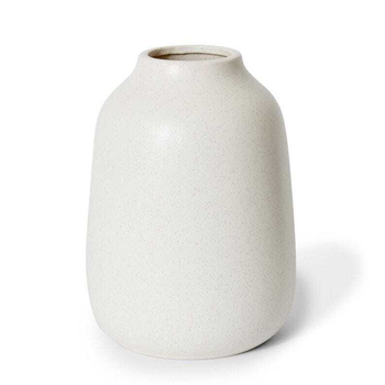 E Style Damita 26cm Ceramic Plant/Flower Vase Decor - White