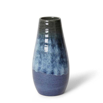E Style Portia 31cm Ceramic Flower/Plant Vase Decor - Blue