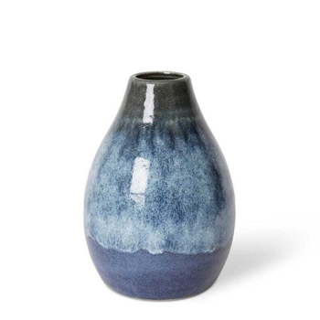 E Style Arabella 24cm Ceramic Flower Vase Decor - Blue