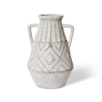 E Style Eliana 32cm Ceramic Plant/Flower Vase Decor - White