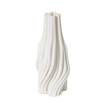 E Style Roxy Porcelain/Ceramic Flower Vase Home Decor 20cm - White