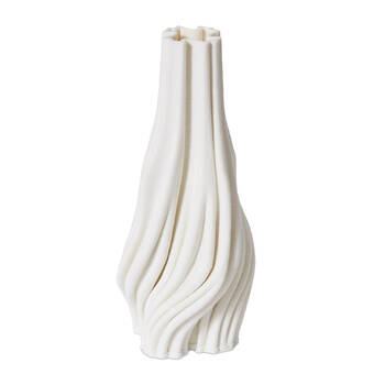E Style Roxy Porcelain/Ceramic Flower Vase Home Decor 25cm - White