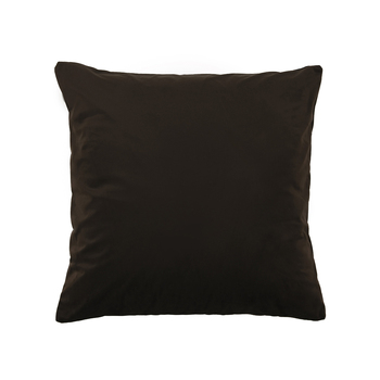 Bianca Vivid Coordinates Chocolate Velvet European Pillowcase 65cm