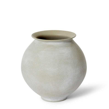 E Style Nakano 25cm Ceramic Plant/Flower Vase Decor - Soft Grey