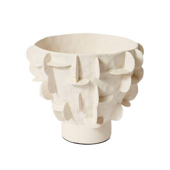 E Style Adora Vessel Porcelain Flower Vase Home Decor 33cm - Ivory