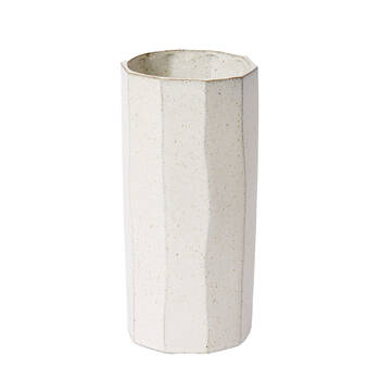 E Style Letsha Ceramic Flower Vase Home Decor 30cm - Cream