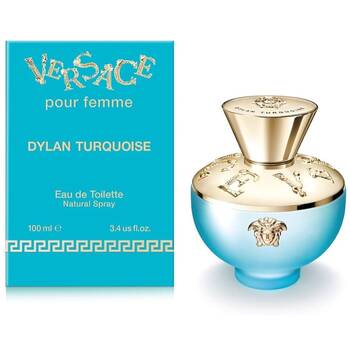 Versace Dylan Turqoise Womens Fragrance EDT Eau De Toilette Spray Bottle 100mL