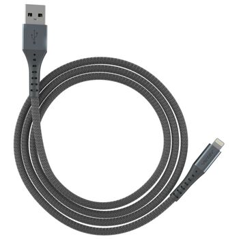Ventev MFI-Certified Lightning Cable 10ft Gray