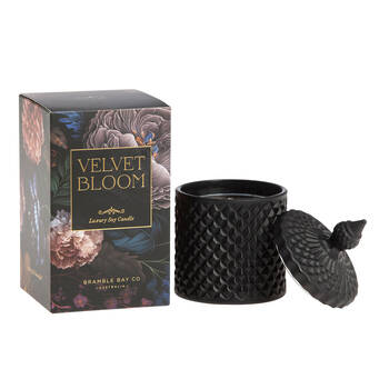 Bramble Bay Vintage Floriade Velvet Bloom Scented Candle Home Fragrance 250g