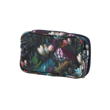 Bramble Bay Vintage Floriade Forbidden Amber Makeup Cosmetic Bag 29cm