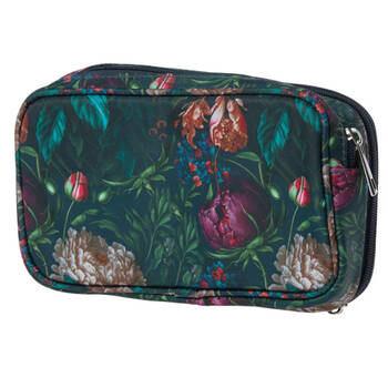 Bramble Bay Vintage Floriade Bouquet Makeup Cosmetic Bag 21cm
