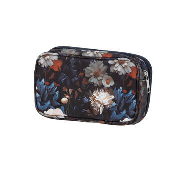 Bramble Bay Vintage Floriade Pearl Rhapsody Makeup Cosmetic Bag 29cm