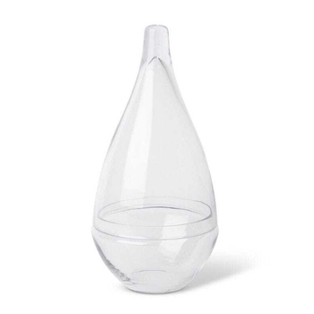 E Style 42cm Glass Tessa Tall Terrarium Flower Vase Decor - Clear