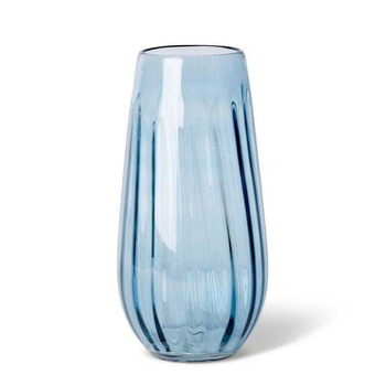 E Style 35cm Glass Demi Tall Flower Vase Decor - Blue