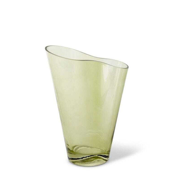 E Style 28cm Glass Rafael Flower Vase Decor - Green