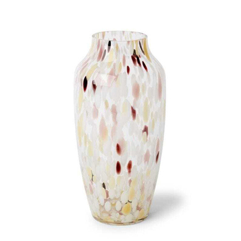 E Style 35cm Glass Freya Flower Vase Home Decor