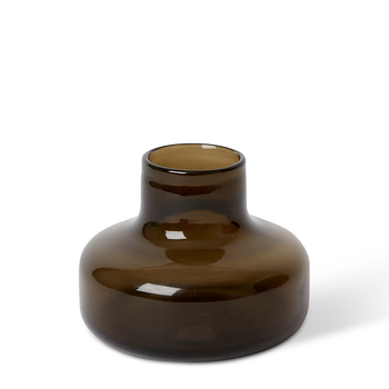 E Style Zama Home Decorative Vase Brown - 15 x 15 x 11cm