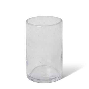 E Style Dasan Glass Flower Vase Home Decor 15cm - Clear