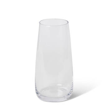 E Style Nailah Glass Flower Vase Home Decor 22cm - Clear