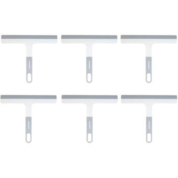 6PK Vigar Basic Squeegee Tiles/Window Surface Glass Cleaner 23.5cm