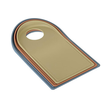 3pc Vigar Homey Chopping Kitchen Preparation Board