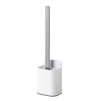 Vigar Essential Eco Wall Mounted Toilet Brush w/ Holder Set 41.5cm White