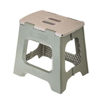 Vigar Compact Foldable 32cm Plastic Step Stool - Ecological