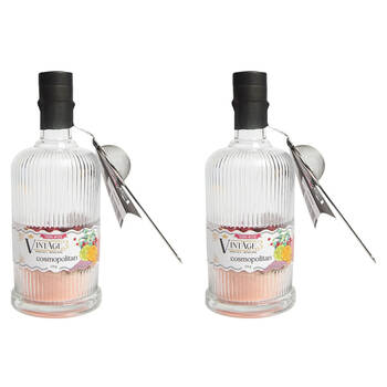 2PK Hot Shots Vintage 3 Cosmopolitan Vodka Mixed Cocktail Infusion 110g