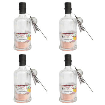 4PK Hot Shots Vintage 3 Cosmopolitan Vodka Mixed Cocktail Infusion 110g