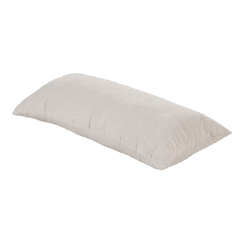 Canningvale Vintage Softwash Cotton Lumbar Cushion - Oatmeal Melange
