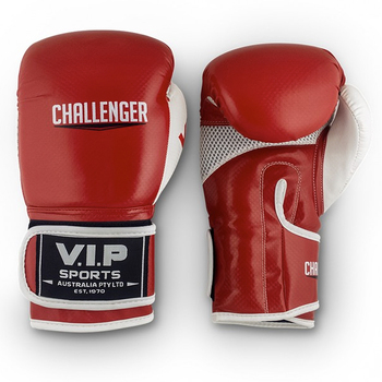 1Pr VIP Sports Fitness Workout Multi Purpose Glove XL Red/White