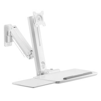 Verdante 17"-35" Medical Screen Adjustable Workstation Wall Mount