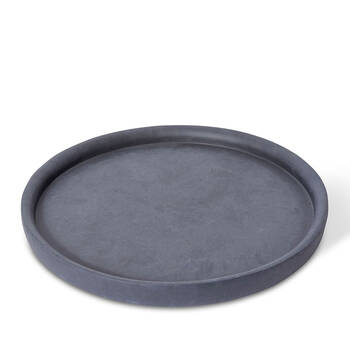 E Style Aiden Planter Saucer Tray Round 52.5cm - Black