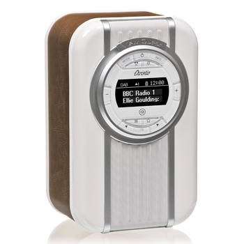Brown View Quest Christie DAB+ FM Digital Radio/LED Bluetooth Portable Speaker