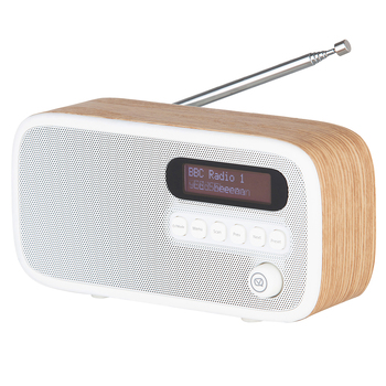 VQ Dexter DAB+ Digital FM Portable Radio Oak
